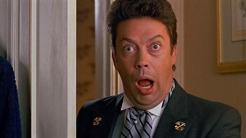 Herec Tim Curry ve filmu Sám doma 2