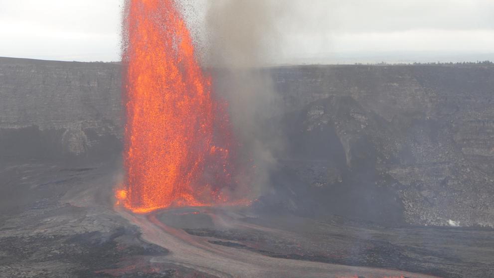 Sopka Kilauea na Hawai, 26. 3. 2025