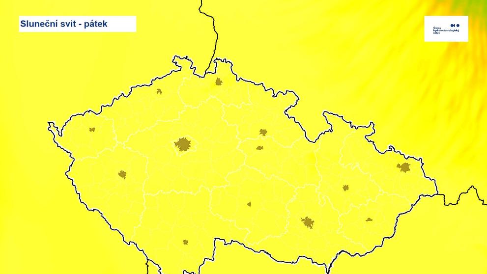 Sluneční svit - pátek
