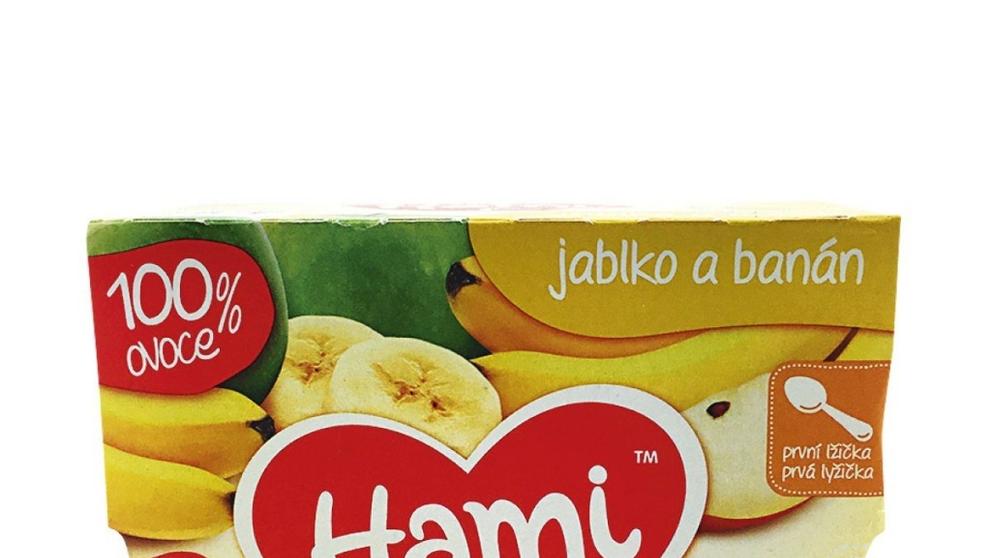Test ovocných přesnídávek 2020 - Hami Jablko a banán