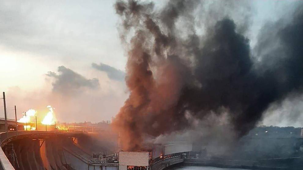 Ruský útok na vodní elektrárnu Dnipro, 22. 3. 2024 (3)