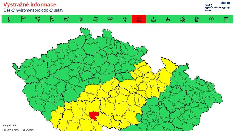 Povodňová bdělost 26. 8.