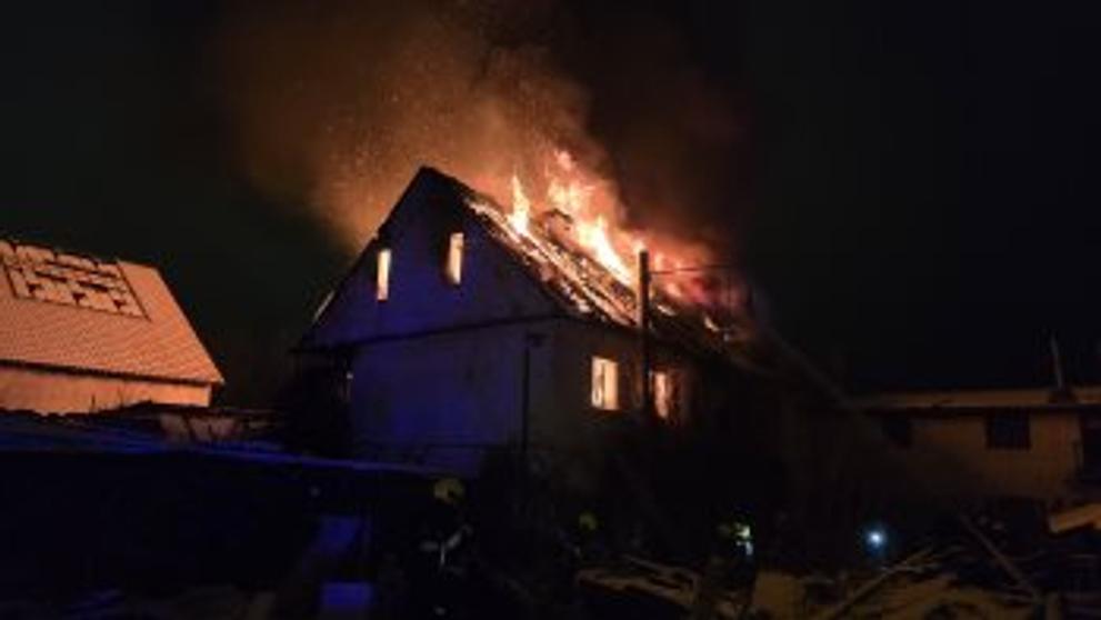 Požár Přední Kopanina