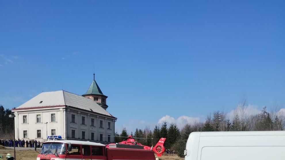 Výbuch v Poličce ve skladu s municí ZZS Pardubického kraje (2)