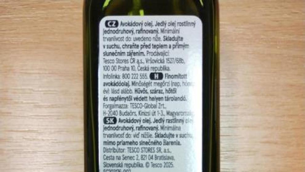 Tesco finest Avokádový olej (2)