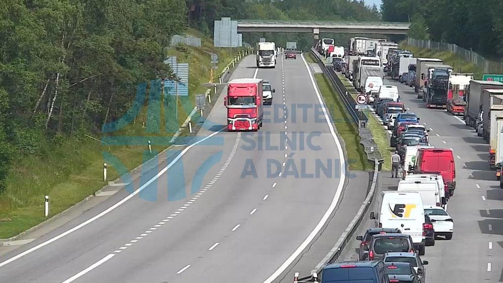 Dopravní nehoda na D1 (3)