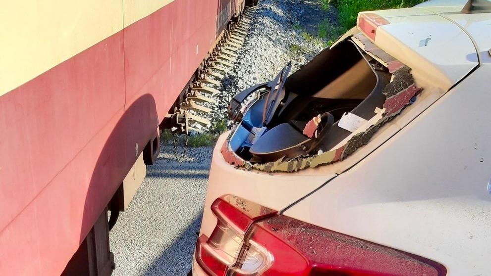 Dopravní nehoda vlaku a osobního automobilu v Kladně Správa železnic ČR