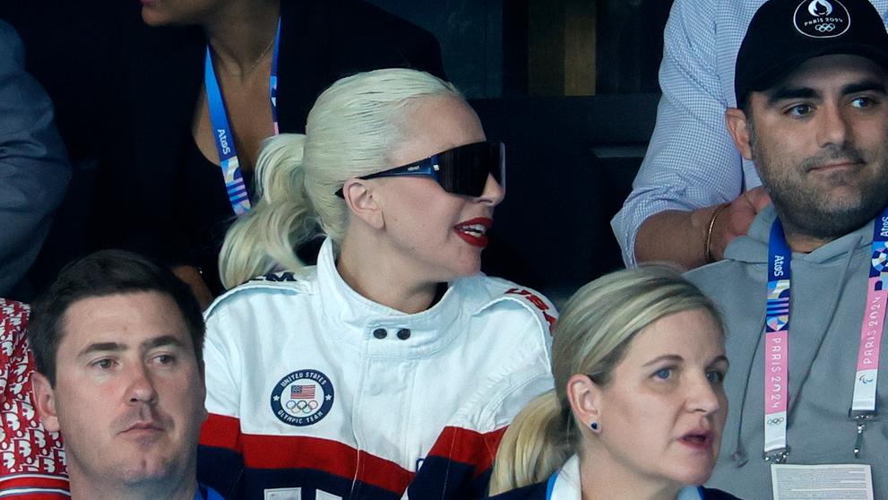 Lady Gaga se svým snoubencem Michaelem Polanskym, 28. 7. 2024