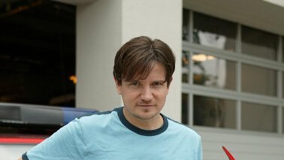 Moderátor pořadu 112 - v ohrožení života Mirek Vaňura. 