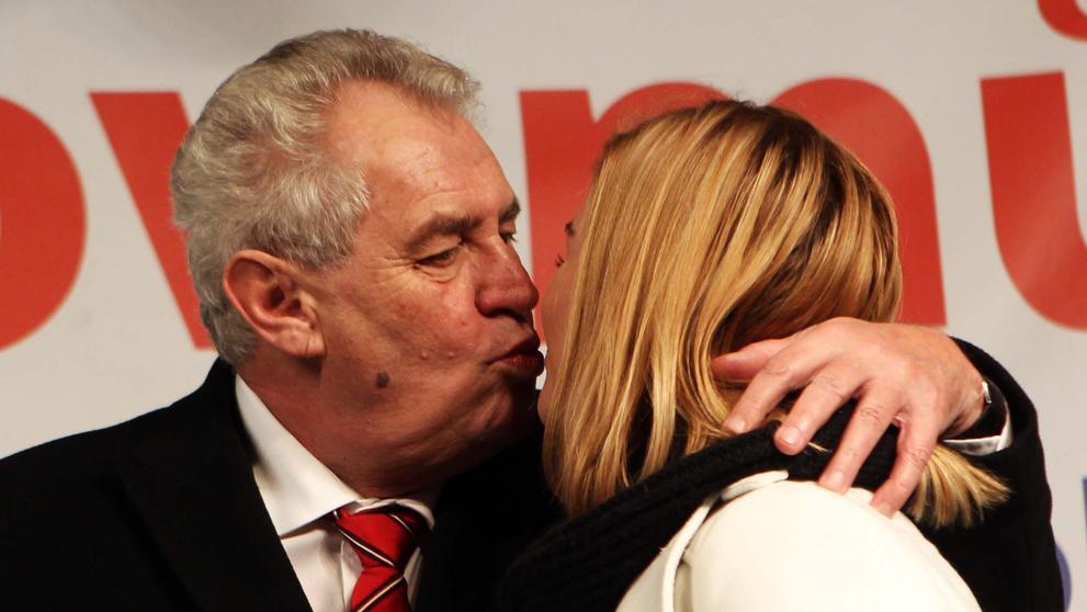 Zeman s dcerou