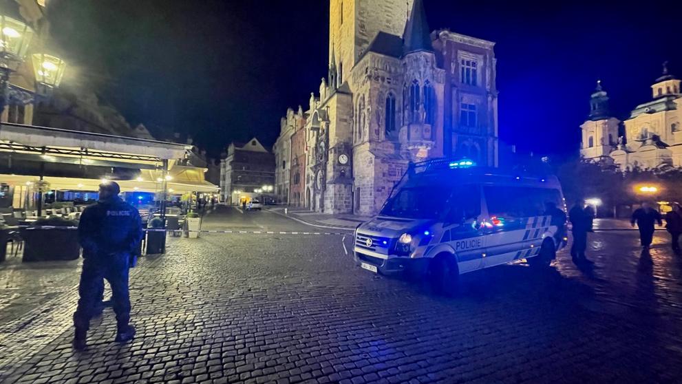 Poplach na Staroměstském náměstí