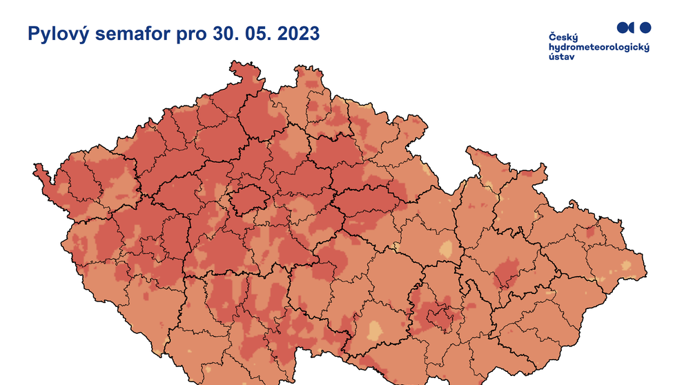 Pylový semafor pro 30. května 2023