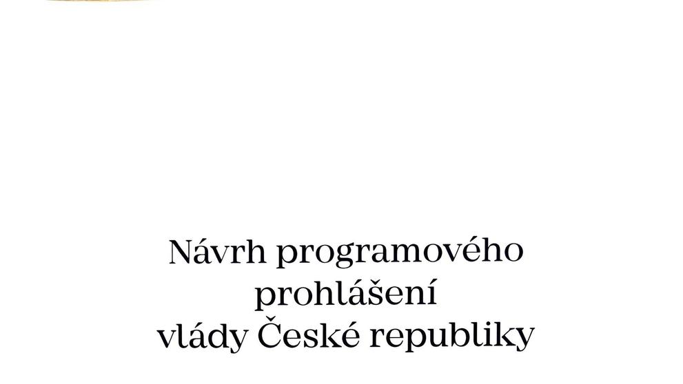 Návrh programového prohlášení vlády ČR – listopad 2025 (1)