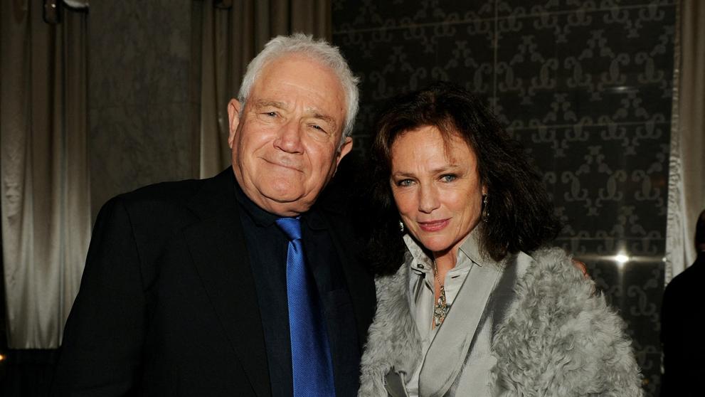 David Seidler a herečka Jacqueline Bissetová, 8. 2. 2011