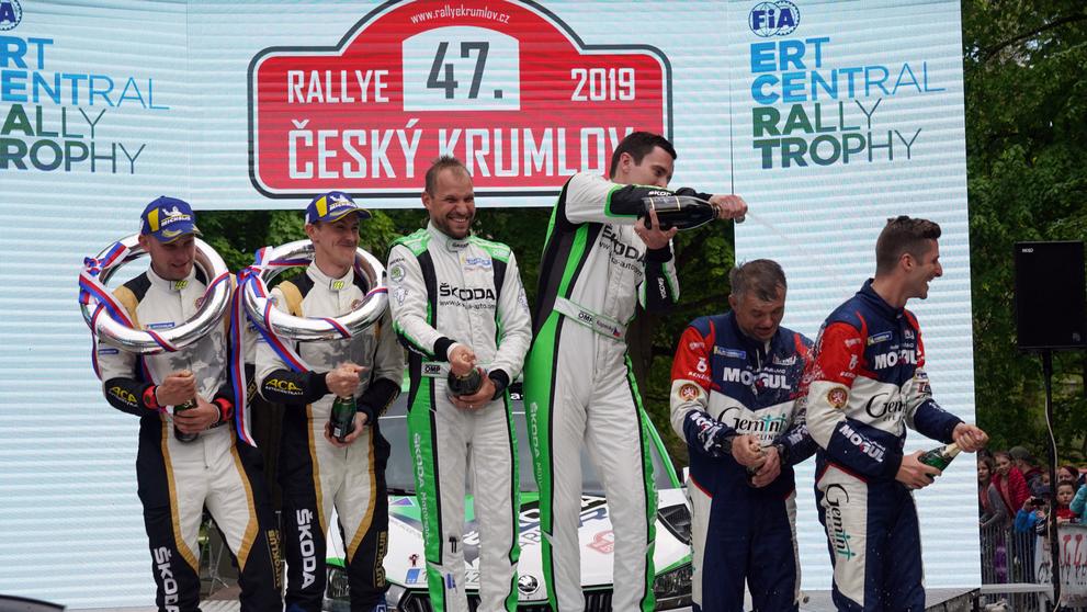 Jan Kopecký ovládl Rally Český Krumlov