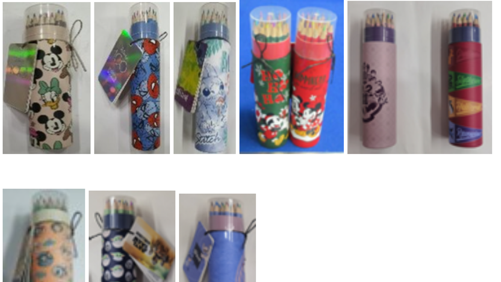 Pastelky v tubě PLU 344664 /PLU 347467 /PLU 349916 / PLU 351997/ PLU 596332/ PLU 599150 / PLU 599152/ PLU 599153