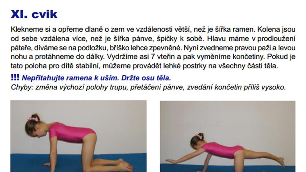 Cvičení pro děti - 3