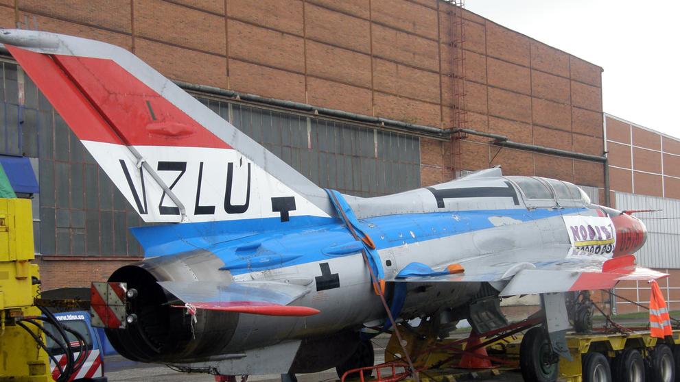 Stěhování stíhačky MiG-21 - 4