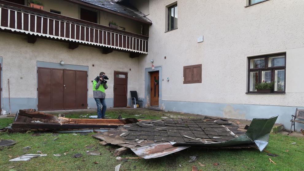 Následky vichřice na severu Čech - 1