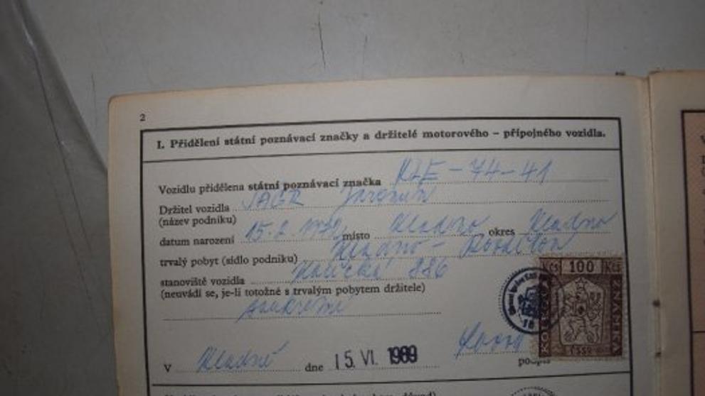 Jaromír Jágr - první auto