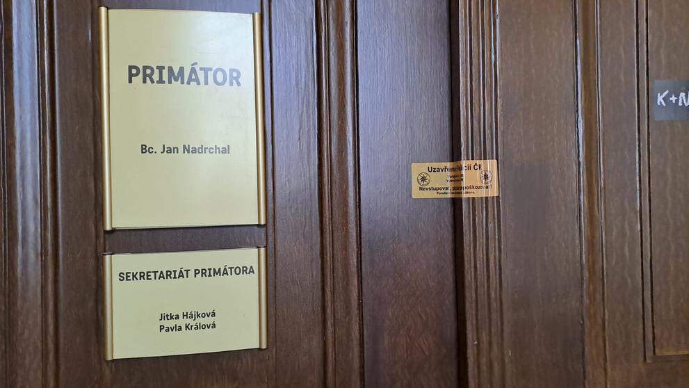 Policejní zásah na pardubickém magistrátu (2)