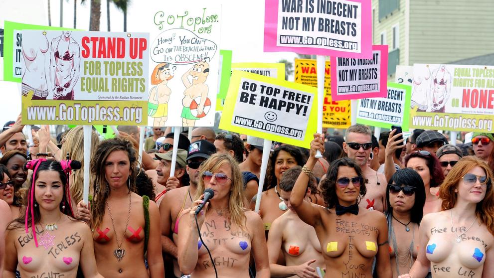 Mezinárodní Go Topless den v New Yorku - 1