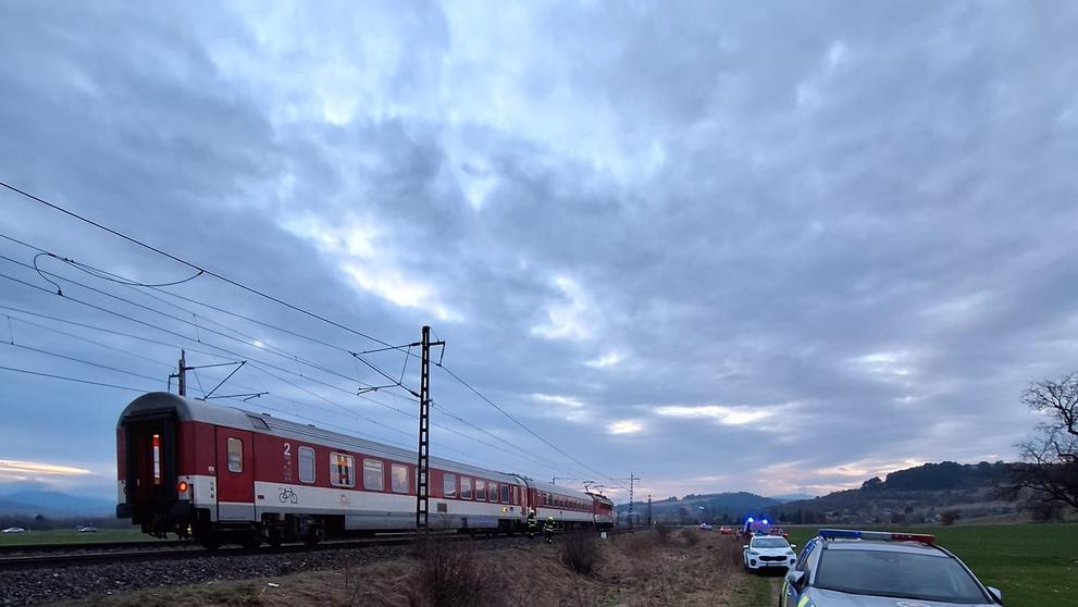 Srážka vlasku s dvěma lidmi na Slovensku (2)