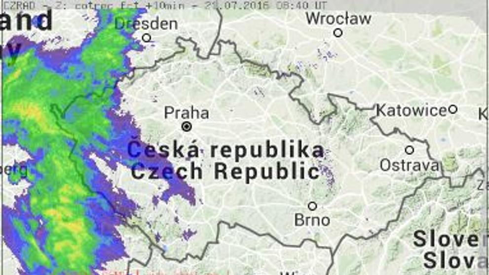 Meteorologický radar 10:10