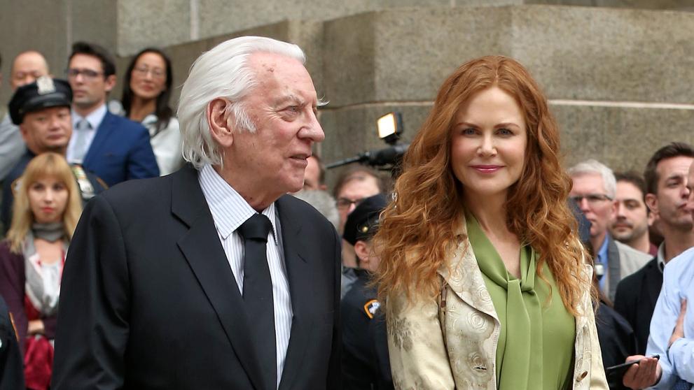 Donald Sutherland a Nicole Kidman, 2019