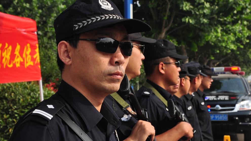 Test GaoKao - během testů dohlíží na pořádek policie