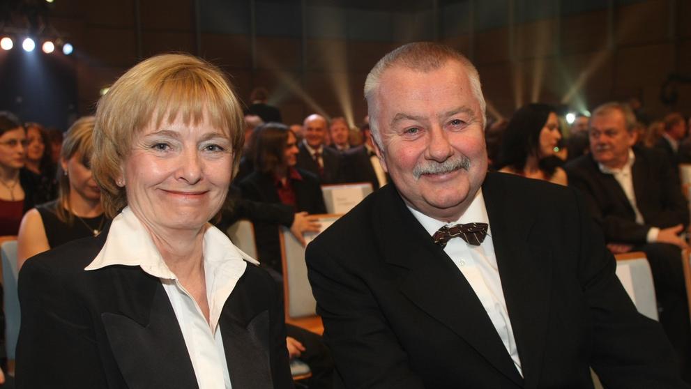Ladislav Potměšil s manželkou - 2008