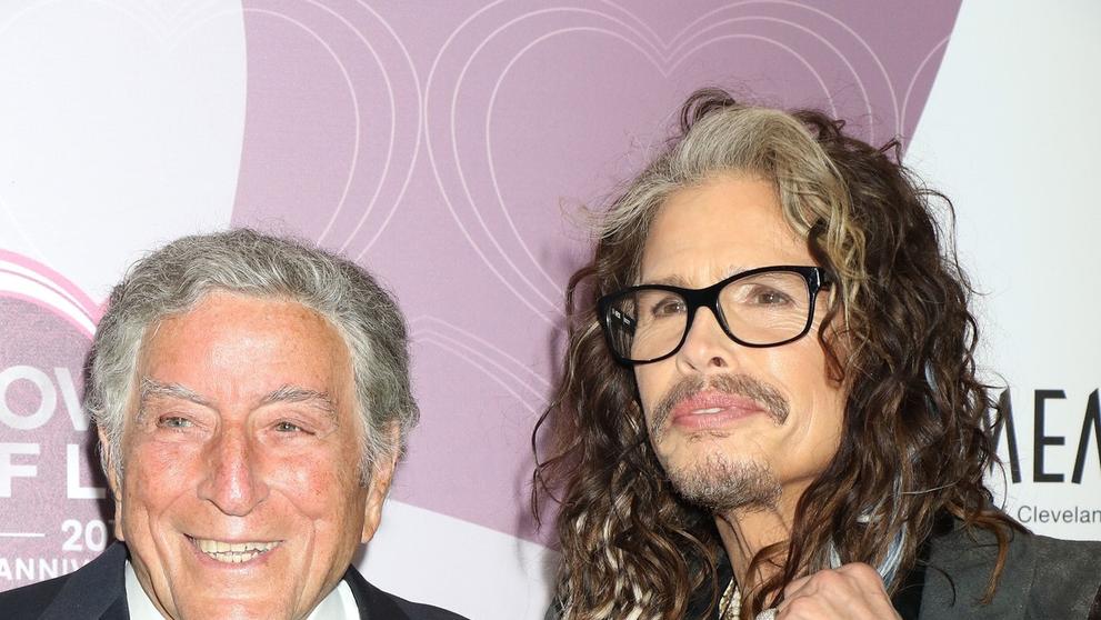 Tony Bennett a Steven Tyler