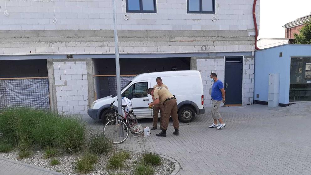 Nahlášená výbušnina v Břeclavi - 2