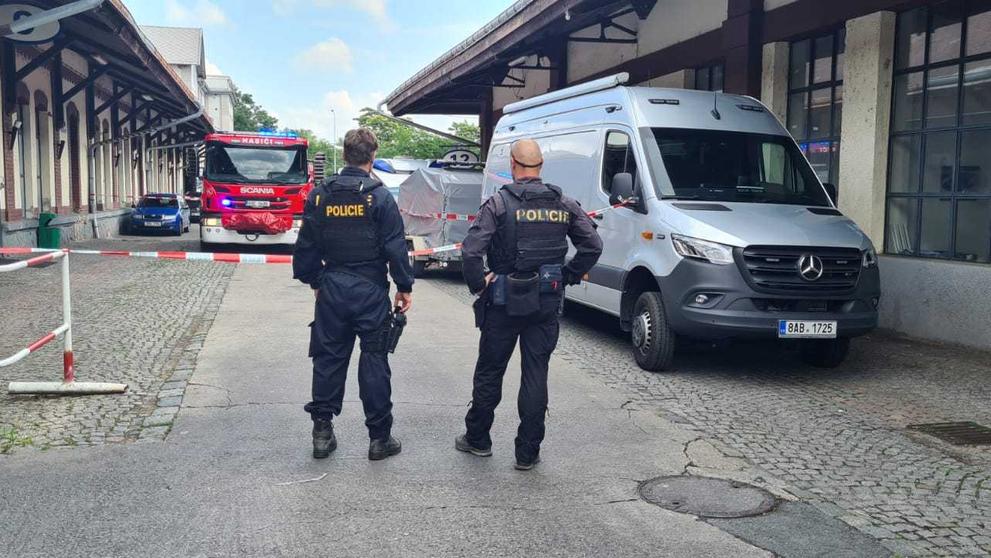 Policejní zásah v Holešovické tržnici - 1