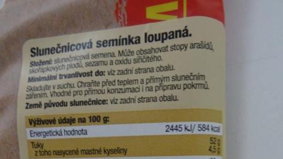 Nebezpečná slunečnicová semínka z Alberta