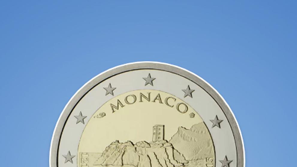 2 € Monako – mince z roku 2015
