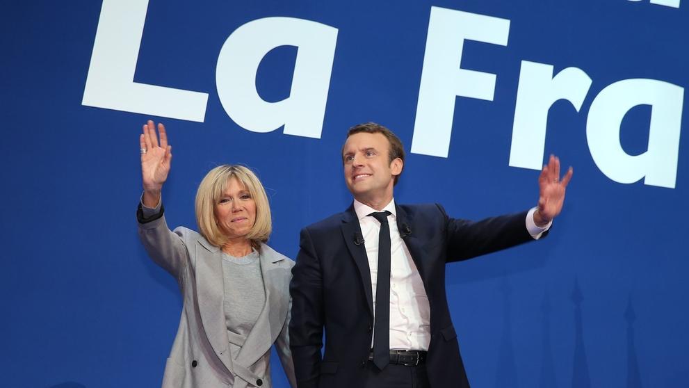 Emmanuel Macron a Brigitte Trogneux - 5