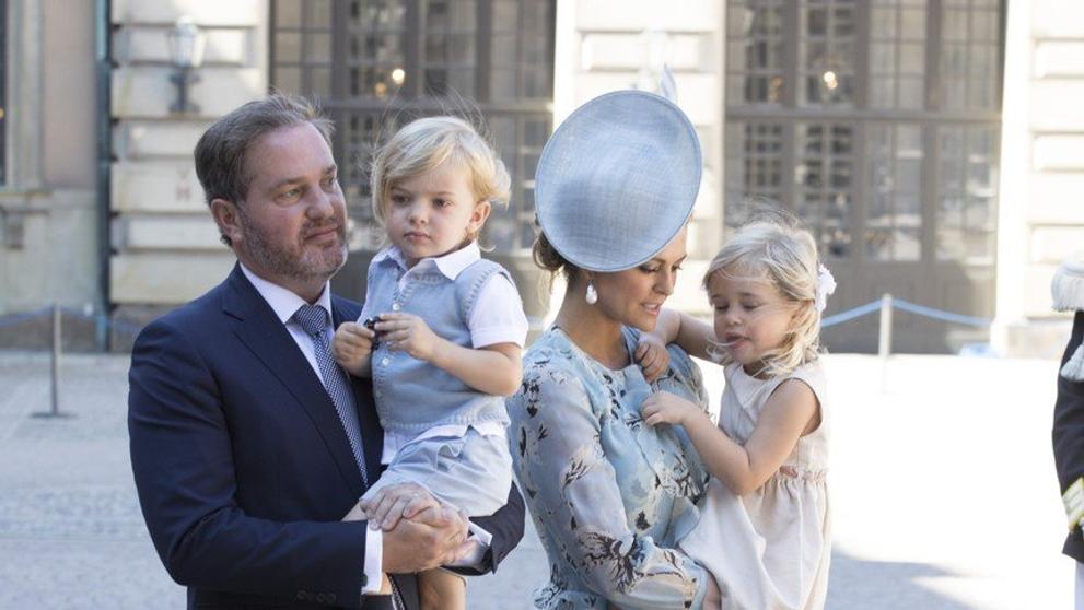 Švédská princezna Madeleine s rodinou - 2