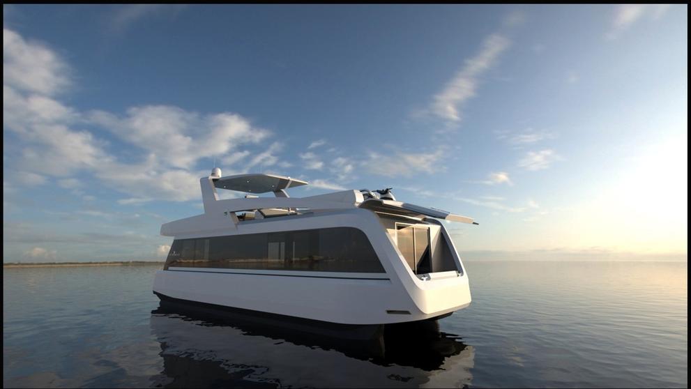 Overblue - Luxusní houseboat - 2