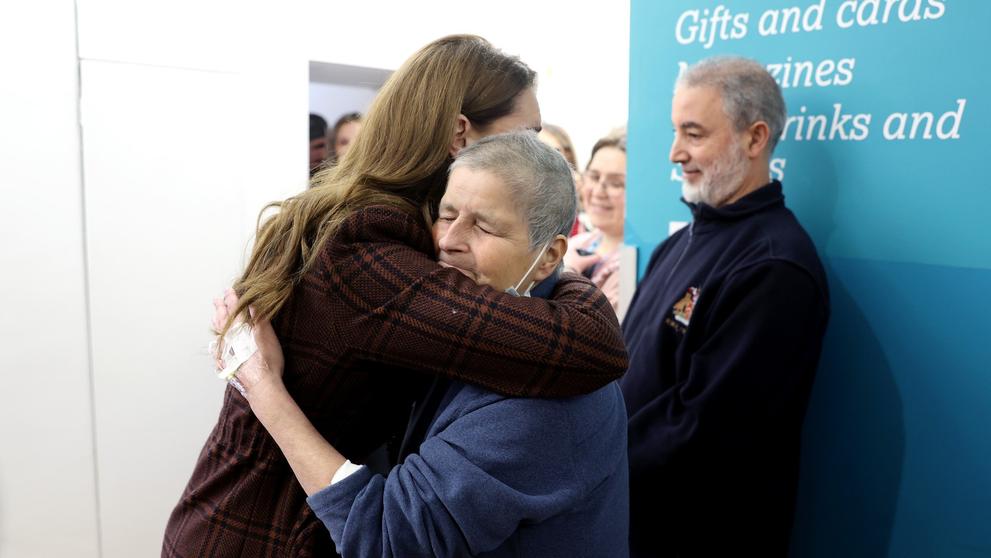 Princezna Kate na návštěvě nemocnice Royal Marsden, 14. 1. 2025 (9)