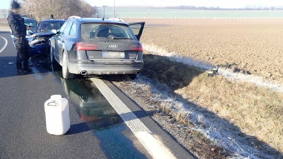 Nehoda na Uherskohradišťsku