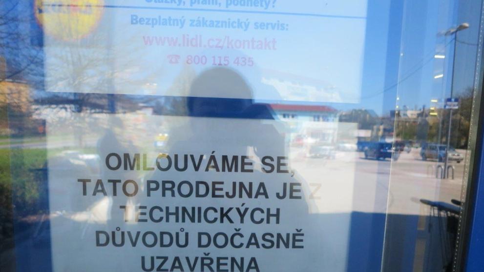 Nedostatky v lanškrounském Lidlu - 2
