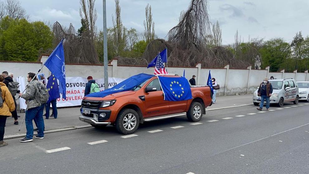 Protesty na Olšanech - 1