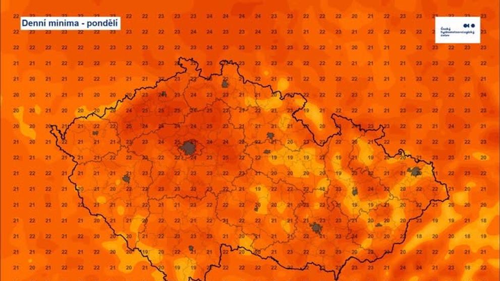 Vlna veder (27. - 28. 6. 2026)