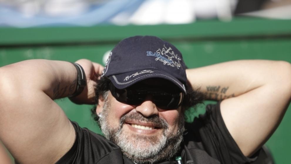 Radek Štěpánek a Diego Maradona - 3