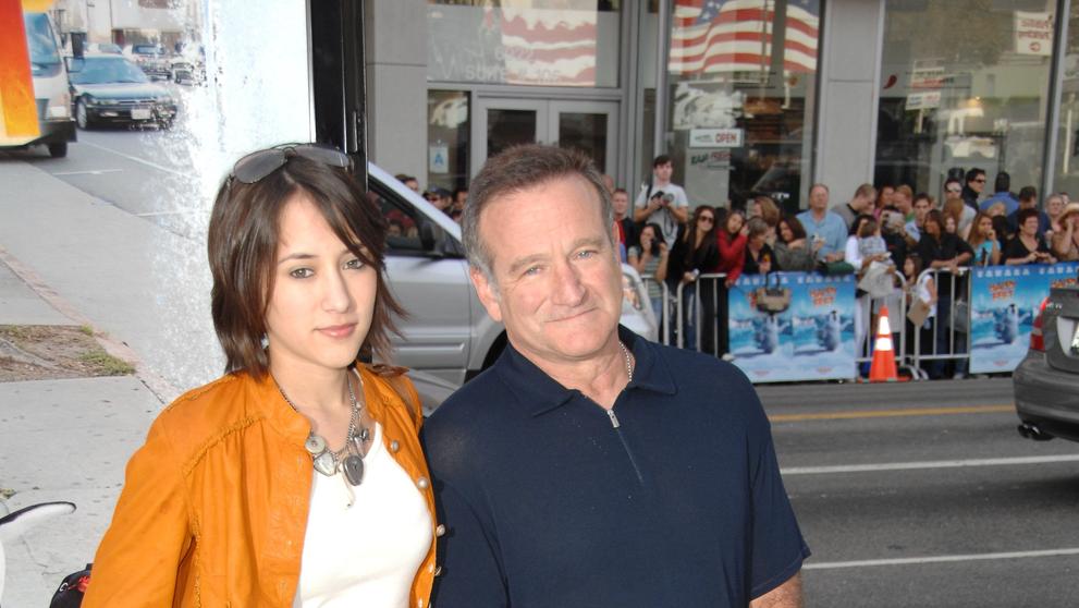 Robin Williams a jeho dcera Zelda