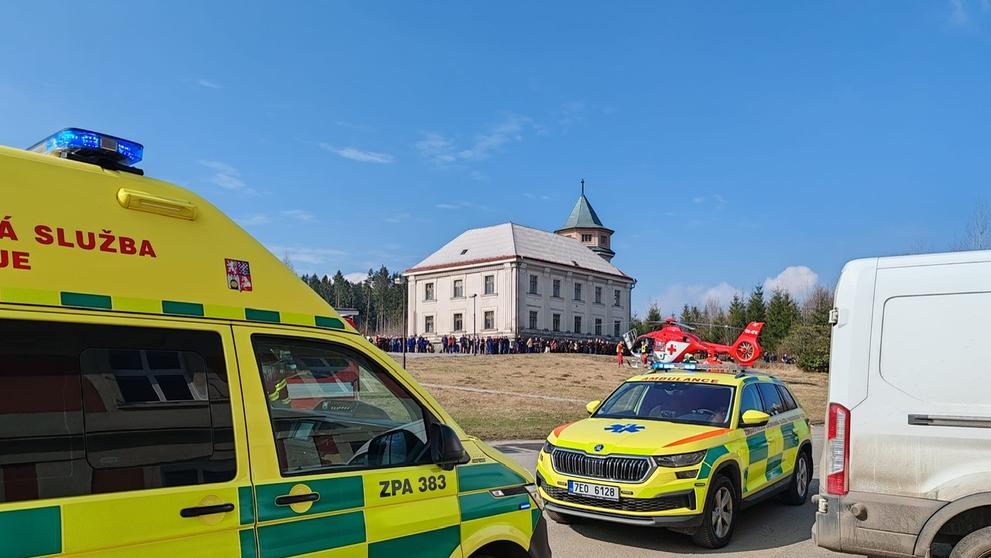 Výbuch v Poličce ve skladu s municí ZZS Pardubického kraje (1)
