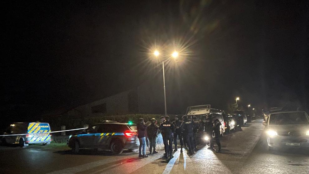 Policejní akce v Káraném u Prahy - 4