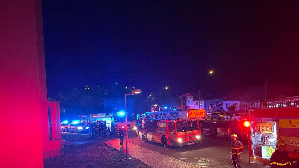 Exploze bytu v Kopřivnici