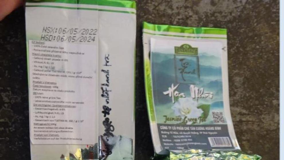 Zelený čaj z Vietnamu s pesticidy (1)